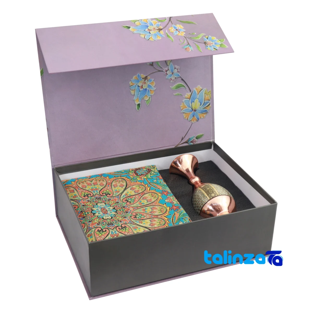 Detail view of MahTab Gift Set Exquisite Craftsmanship Three finish and material