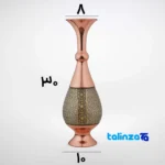 Faraz Art Decorative Vase - Handcrafted Design threads close-up and texture (Detail view)