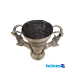 Persian Riton Ram Statue Traditional Design finish and material detail view)