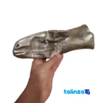 Riton Horse Sculpture Traditional Design Animal - Detail view showing finish and material
