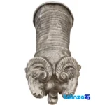 Riton Ram Sculpture Traditional Design - Detail view showing finish and material