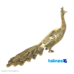 Peacock Statue Set Decorative Art Piece packaging security (Seal view)
