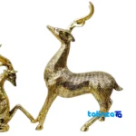 Detail view of Maral Brass Decor Set - Elegant Design finish and material