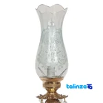 Brass Candle Holder Set Elegant Design finish and material detail view)