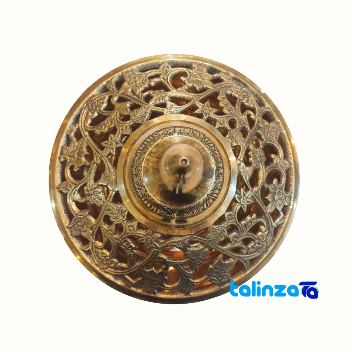 Detail view of Bronze Nut Bowl A120 - Elegant Design finish and material