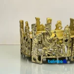 Detail view of Brass Decor Model M2 Stylish Design finish and material