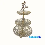 Bronze Dessert Stand A130 - Elegant Design finish and material detail view)