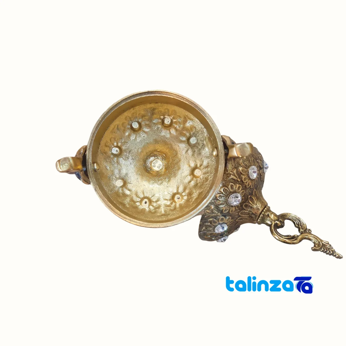 Bronze Candy Dish G107 - Elegant Design - Detail view showing finish and material