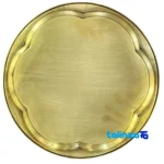 Brass Tray Model 6Qul Durable Design 30x30x2 cm finish and material detail view)