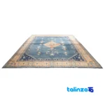 C Persia Handwoven Rug Elegant Design - Edge view showing border and finishing
