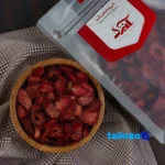 Detail view of Anid Dried Strawberries Premium Organic finish and material