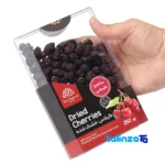 Detail view of Zarangan Dried Cherries Organic finish and material