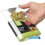 Detail view of Zarngaran Dried Kiwi Organic Snack finish and material