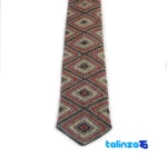 MBJ Men's Handmade Traditional Baluchi Tie - Detail view showing threads close-up and texture