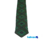 Detail view of MBJ Men's Handmade Traditional Baluchi Tie Sistan and Baluchestan finish material