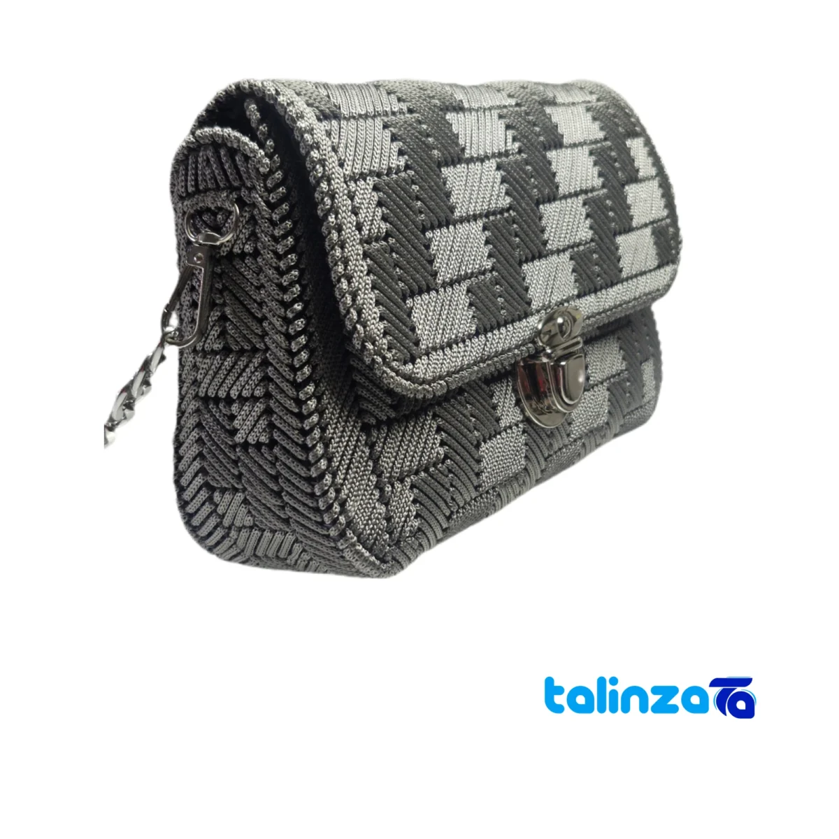 K11 Handmade Women's Shoulder Bag - Detail view showing finish and material