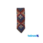 Parizad Tie Bloch Design Unique Style - Detail view showing finish and material
