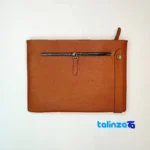 Jok Handcrafted Leather Men's Bag - Detail view showing finish and material