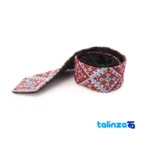 Aranik Handmade Men's Tie Geometric Pattern - Seal view showing packaging security