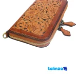 Detail view of Khatoon Handmade Women's Handbag finish and material