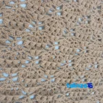 Handmade Scarf Women Grape Design packaging security (Seal view)