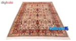 Edge view of C Persia Handwoven Carpet Elegant Design 300 x border and finishing