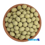 Tehran Peanuts Coated with Onion and Parsley - Detail view showing finish material