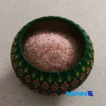 Himalayan Pink Salt Grinder Organic - Detail view showing finish and material