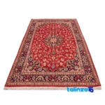 C Persia Handwoven Rug Luxurious Design border and finishing (Edge view)