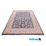Edge view of C Persia Handwoven Rug Elegant Design border and finishing