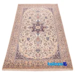 Si Persia Handwoven Rug Elegant Design 322 x 207 - Corner detail showing binding and edges