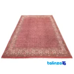 C Persia Handwoven Rug Stunning Design - Corner detail showing binding and edges