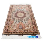 Persia Handwoven Rug Unique Design border and finishing (Edge view)