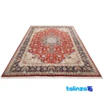 C Persia Handwoven Rug Stunning Design border and finishing (Edge view)