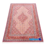 Corner detail of C Persian Handwoven Carpet - Elegant Design 288x214 cm binding and edges