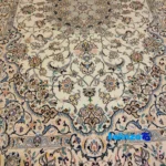 Nain Handwoven Carpet Design Code 44 - Corner detail showing binding and edges