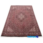 C Persia Handwoven Carpet Luxurious Design - Edge view showing border and finishing