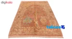 Si Persia Handwoven Carpet Elegant Design - Corner detail showing binding and edges