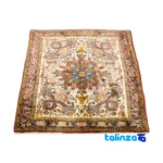 Bijar Handwoven Rug Unique Design border and finishing (Edge view)