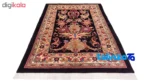 Si Persia Handwoven Rug Floral Design 234 × - Corner detail showing binding and edges