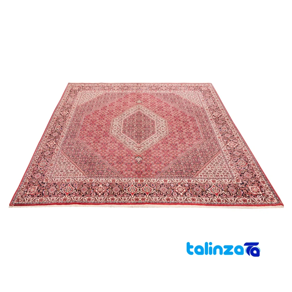 Sepersia Handwoven Rug Elegant Design border and finishing (Edge view)