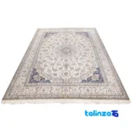 Si Persia Handwoven Rug Elegant Design binding and edges (Corner detail)