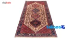 C Persia Handwoven Carpet - Elegant Cream Design - Corner detail showing binding and edges