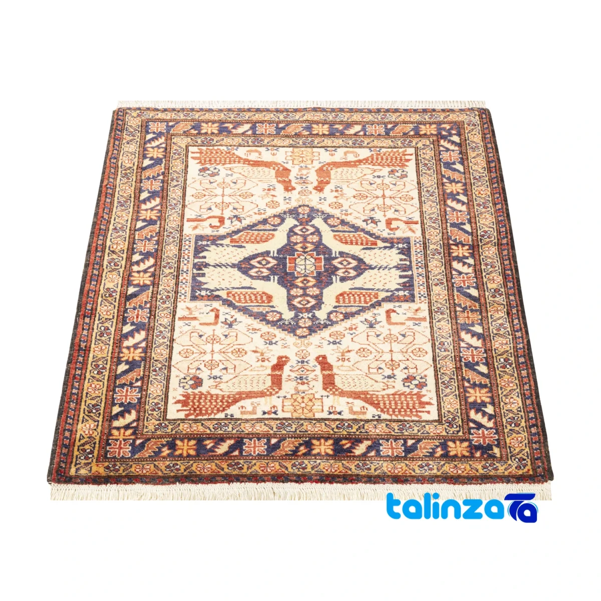 Edge view of Baloch Handmade Carpet Unique Design border and finishing
