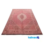C Persia Handwoven Rug Captivating Design 358 x 249 - Corner detail showing binding and edges