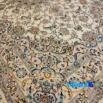 Nain Handmade Carpet Elegant Design 250x160x2 cm - Edge view showing border and finishing