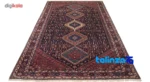 Corner detail of C Persia Handwoven Rug Elegant Design 198 × binding and edges