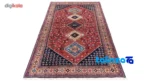 Si Persia Handwoven Carpet Red Elegant Design binding and edges (Corner detail)