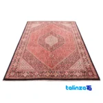 C Persia Handwoven Carpet - Elegant Design border and finishing (Edge view)