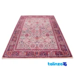 Edge view of Si Persia Handwoven Carpet Elegant Design border and finishing